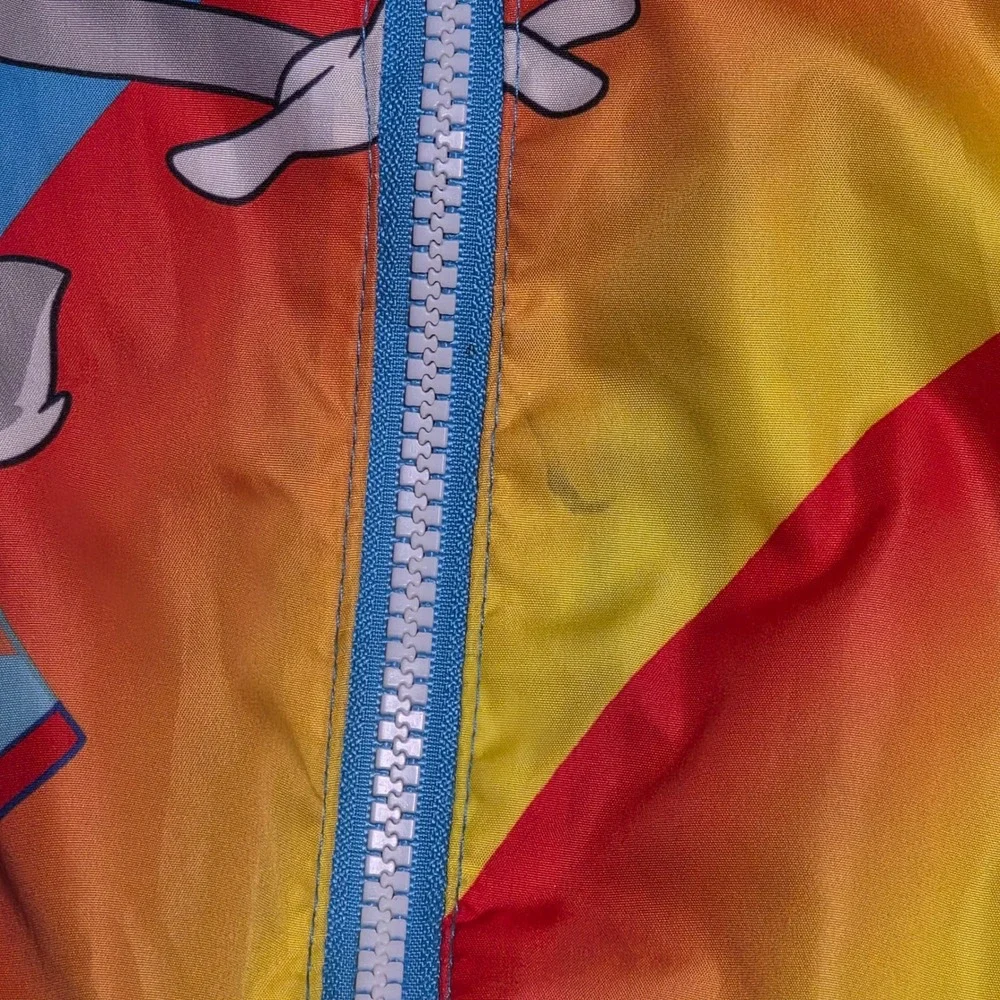 Members Only Space Jam Jacket Boy's Size 10/12 Blue A New Legacy‎ Bugs Bunny
